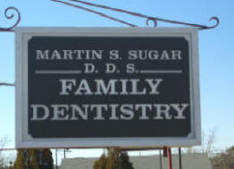 dr sugar office sign